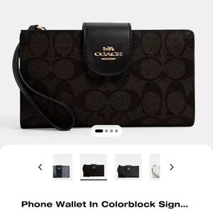 Coach Wristlet